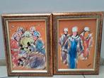 2 moderne schilderijen, Antiek en Kunst, Ophalen of Verzenden