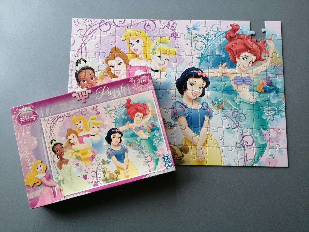 Disney puzzel prinsessen 112 stukjes, Ophalen