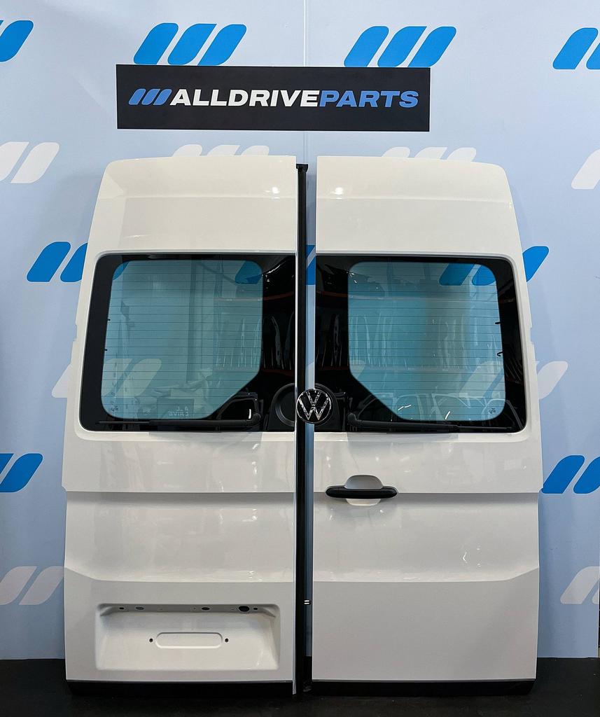 VW Crafter set achterdeuren links en rechts met ruit H2 LB9A, Autos : Pièces & Accessoires, Carrosserie & Tôlerie, Haillon arrière