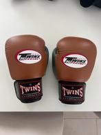 14oz twins bokshandschoenen bruin olijfgroen, Ophalen of Verzenden, Bokshandschoenen