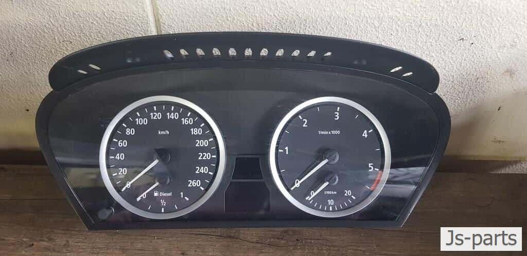 Dashboard tellerbak BMW 5-serie E60/E61 530d m57n2, Auto-onderdelen, Dashboard en Schakelaars, BMW, Gebruikt, Ophalen of Verzenden