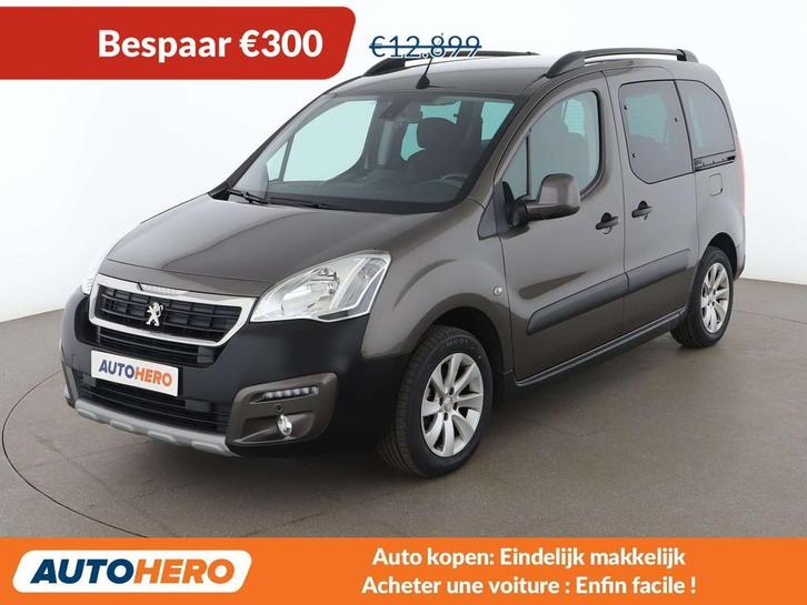 Peugeot Partner 1.6 Blue-HDi Outdoor (bj 2016), Auto's, Peugeot, Te koop, Partner, ABS, Airbags, Airconditioning, Boordcomputer