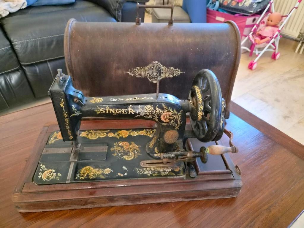Machine a coudre vintage Singer Manufacture 1927, Ophalen, Gebruikt, Naaimachine, Singer