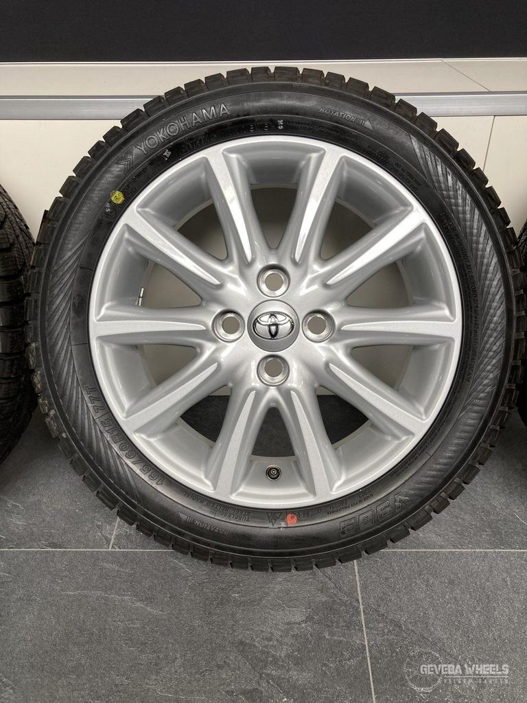 15” originele Toyota Aygo velgen + winterbanden 4x100 PW457-, 15 pouces, Pneus et Jantes, Pneus hiver, Véhicule de tourisme