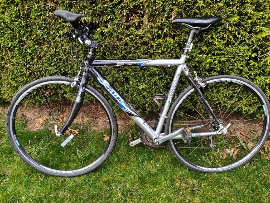 Koersfiets - Alu - Carbon, Ophalen, Gebruikt, Carbon, 10 tot 15 versnellingen