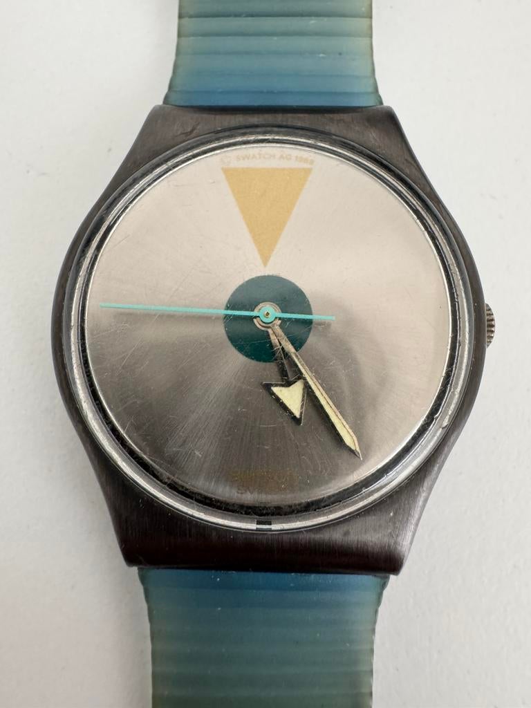 Swatch AG tweedehands uit 1988, Ophalen of Verzenden, Polshorloge, Overige merken