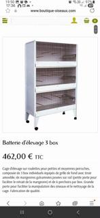 2 batteries élevage  cause arrêt, Enlèvement, Utilisé, Cage d'élevage