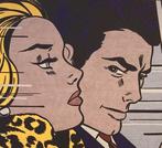 Roy Lichtenstein : lithographie vendue encadrée, Antiquités & Art, Enlèvement ou Envoi