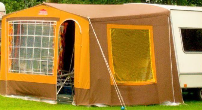 Voortent voor Rapido confort matic vouwcaravan, Caravanes & Camping, Tentes, Utilisé, Enlèvement