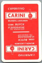 speelkaart - LK14061 - Carini, Enlèvement ou Envoi, Comme neuf, Carte(s) à jouer