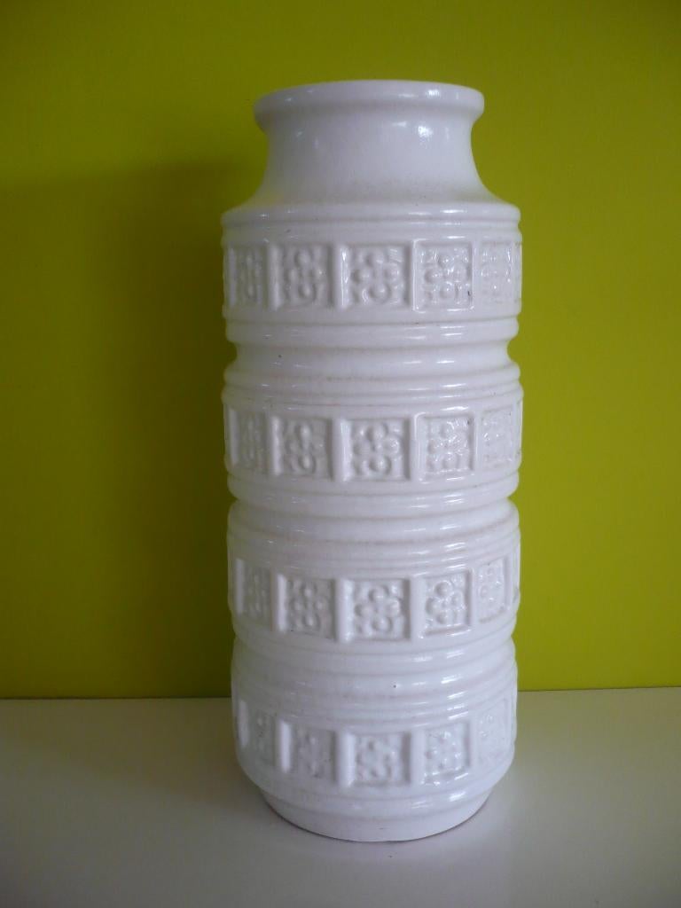 Knappe vintage vaas Scheurich Alaska West-Germany, Antiquités & Art, Antiquités | Vases, Enlèvement ou Envoi