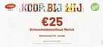 waardebon 25€ Schoonheidsinstituut Marick Deerlijk, Eén persoon, Kortingsbon, Warenhuis- of Winkelbon