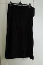 Zwarte lange rok, zo goed als nieuw, Côté Femme, Ophalen, Maat 42/44 (L), Zwart