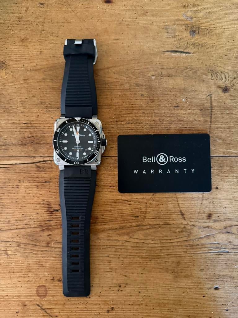 Montre de plongée Bell & Ross 2025, Bijoux, Sacs & Beauté, Montres | Hommes, Comme neuf, Enlèvement ou Envoi