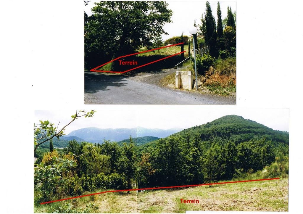 Sud de la France - QUILLAN - chantier avec vue imprenable, Immo, Étranger, France, Terrain ou Parcelle, Village