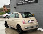 FIAT 500 LOUNGE 1.2i ESSENCE 2014 EURO 6B 139 000KM CARPASS, Autos, Fiat, Cuir, Achat, Entreprise, Boîte manuelle