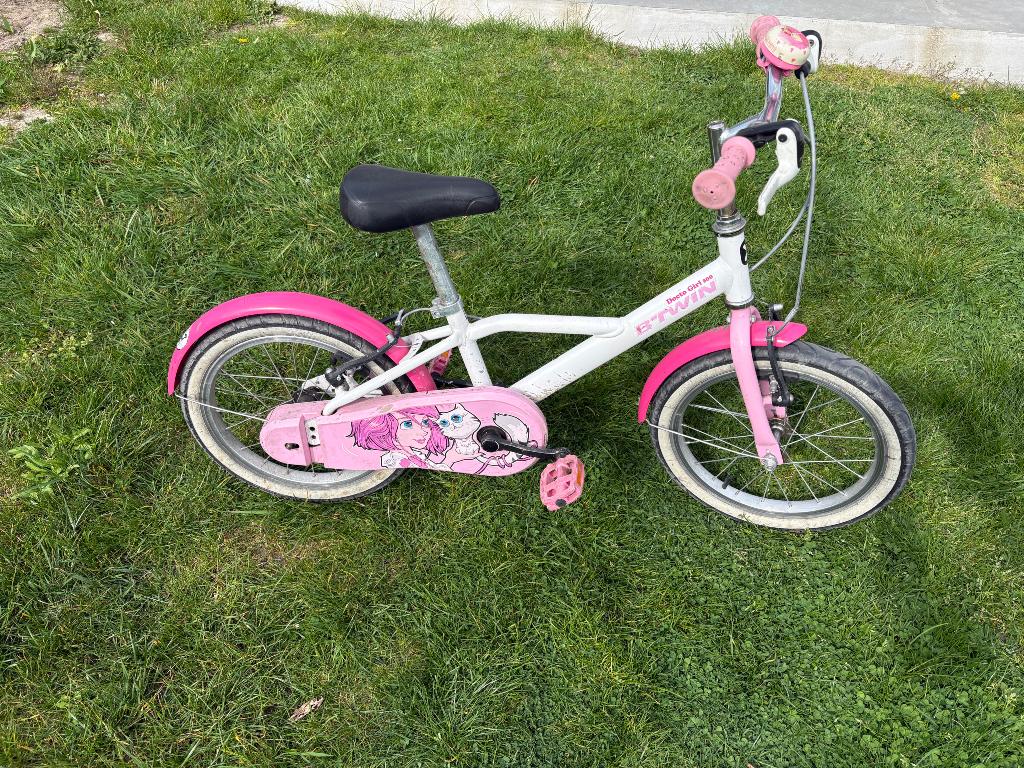 Meisjesfiets 16inch, Fietsen en Brommers, Ophalen, Gebruikt, 16 inch, Betwin