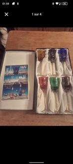 Vintage service en crystal en boîte d'origine, Antiquités & Art, Enlèvement ou Envoi