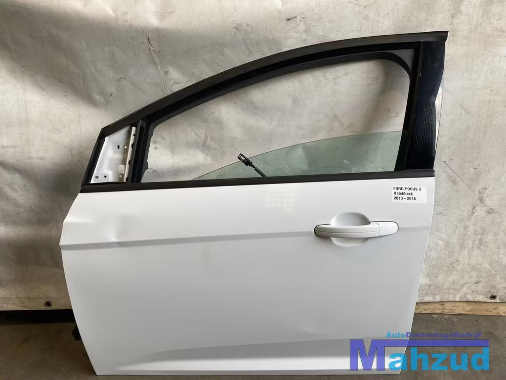 FORD FOCUS 3 Wit Links voor deur portier 2010-2018, Auto-onderdelen, Carrosserie, Deur, Ford, Voor, Links, Gebruikt