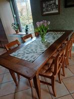 Table salle à manger antique en chêne., Maison & Meubles, Tables | Tables à manger, Antique, Enlèvement, Utilisé, Chêne