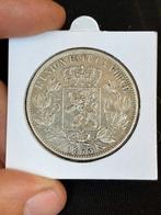 België 5 francs 1873, Postzegels en Munten, Ophalen, België, Losse munt, Zilver