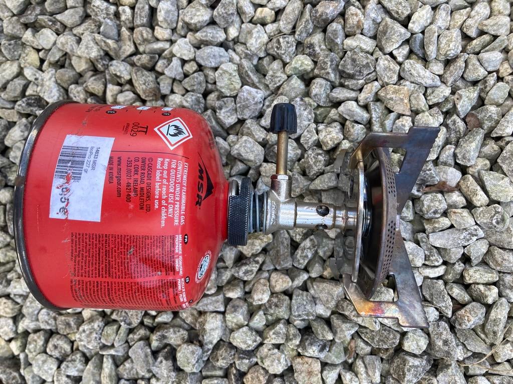 gasvuur MSR camping, Ophalen, Zo goed als nieuw