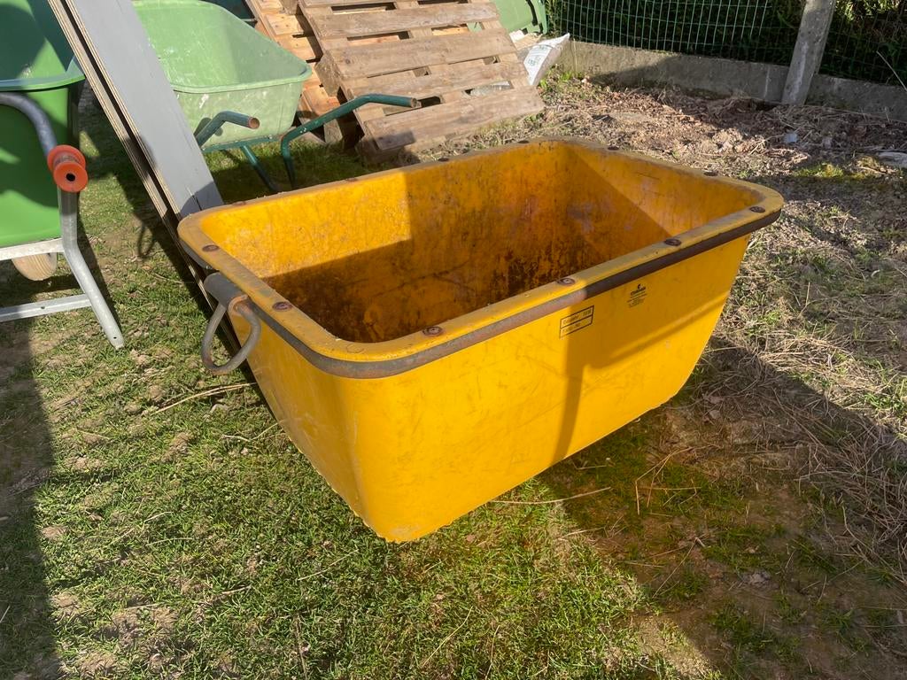 Mortel of matriaal kuip,, Doe-het-zelf en Bouw, Ophalen, Zo goed als nieuw