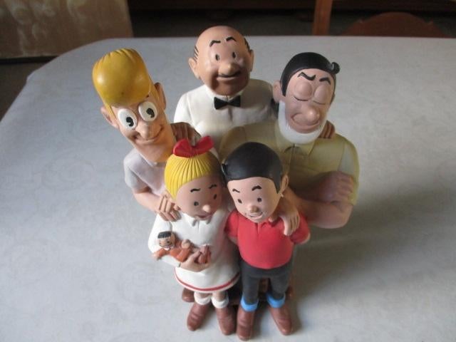 suske en wiske , beeldje s &w 15, Enlèvement ou Envoi, Bob et Bobette, Comme neuf, Statue ou Figurine