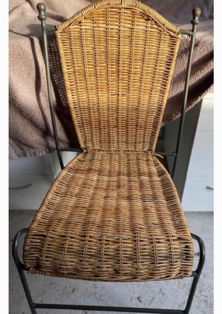 Rieten stoelen (6st), Ophalen, Gebruikt