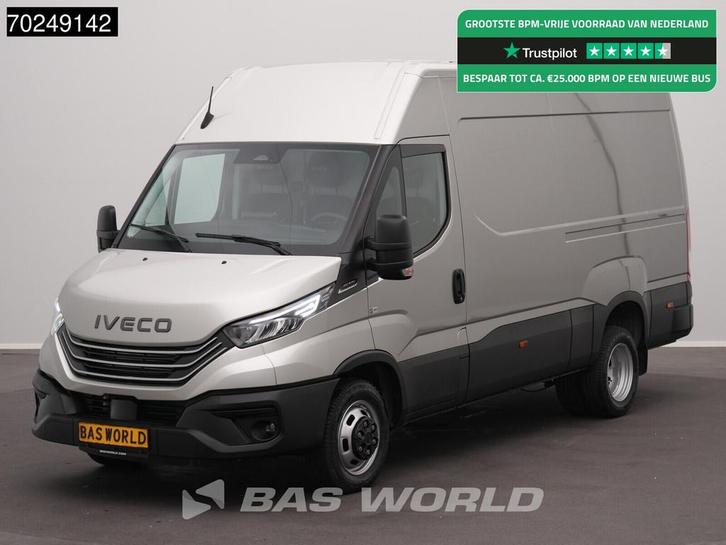 Iveco Daily 35C21 BPM VRIJ! 3.0L Automaat 210PK L2H2 Dubbell, Auto's, Bestelwagens en Lichte vracht, Bedrijf, Te koop, Achteruitrijcamera