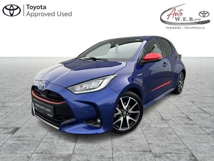 Toyota Yaris 1.5 Hybrid e-CVT Style + Hi Tech Pack, Auto's, Toyota, Yaris, Adaptive Cruise Control, Airbags, Airconditioning, Bluetooth