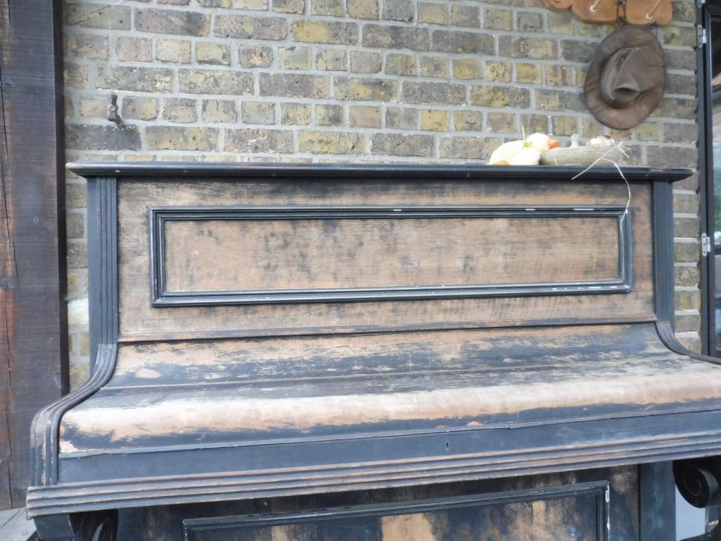 piano te geef, Muziek en Instrumenten, Piano's, Gebruikt, Piano, Zwart, Ophalen