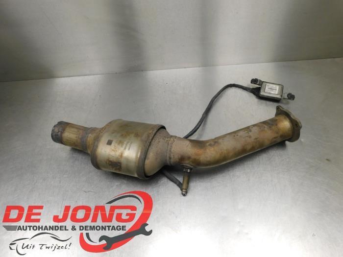 Katalysator van een Audi A6, Auto-onderdelen, Uitlaatsystemen, Audi, Gebruikt, 3 maanden garantie, Ophalen of Verzenden