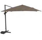 Parasol excentré 3m X 3m couleur taupe Neuf, Ophalen