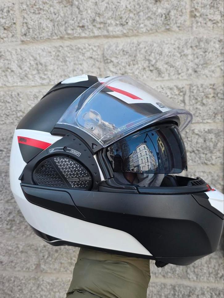 Systeemhelm modular shark evo one gt, Motoren, Kleding | Motorhelmen, Shark, Ophalen of Verzenden