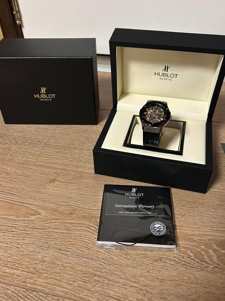 Hublot Horloge AUTOMATISCH - GLOEDNIEUW!, Handtassen en Accessoires, Horloges | Heren, Ophalen, Nieuw, Polshorloge