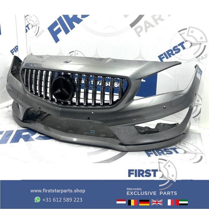 W117 BUMPER C117 CLA45 AMG VOORBUMPER WIT ZWART GRIJS ROOD B, Autos : Pièces & Accessoires, Carrosserie & Tôlerie, Pare-chocs