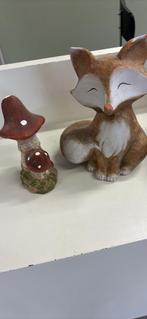 Vosje met paddestoel, Ophalen, Gebruikt