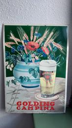 Golding Campina bier plaatje, Verzamelen, Ophalen of Verzenden, Zo goed als nieuw