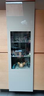 2 meubles de salle à manger laqués couleur taupe et bois, Maison & Meubles