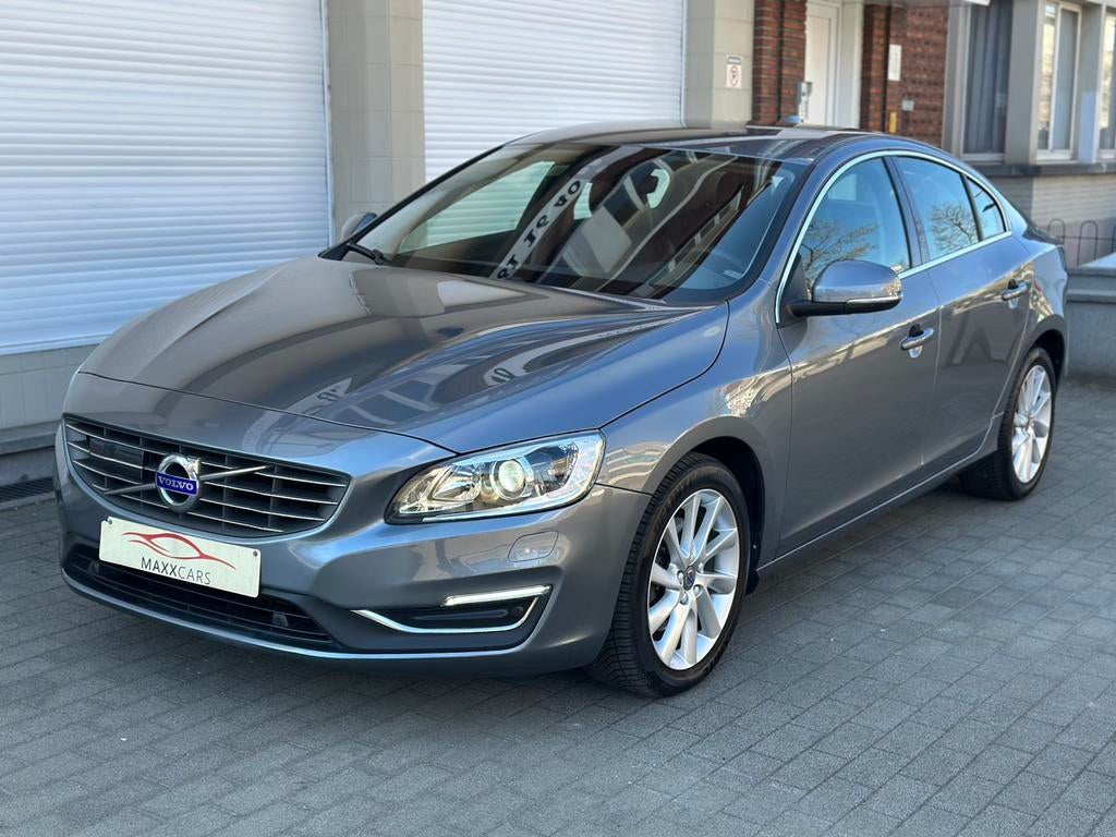 Volvo S60 D3 150pk 2.0d Automatic Xenon Leder Camera Airco, Autos, Cuir, Argent ou Gris, Achat, Entreprise