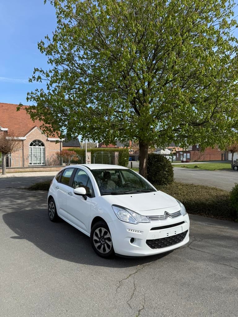 Citroen C3 1.2benzine bj2015 158000km Eerste eigenaar, Auto's, Voorwielaandrijving, Stof, 1199 cc, Wit