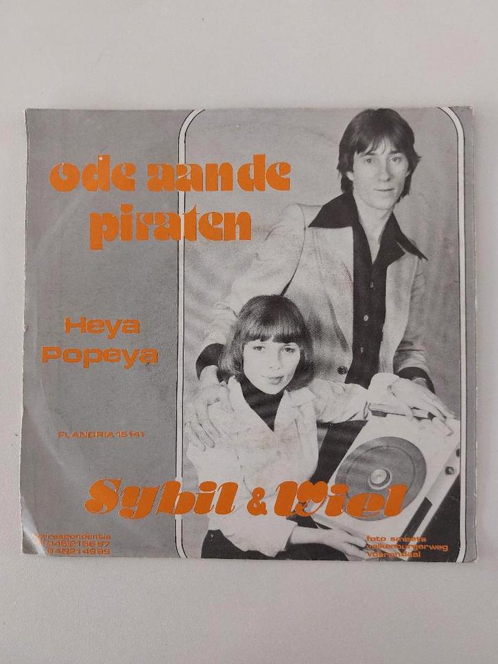Sybil & Wiel - Ode Aan De Piraten, CD & DVD, Vinyles Singles, Single, En néerlandais, Enlèvement ou Envoi