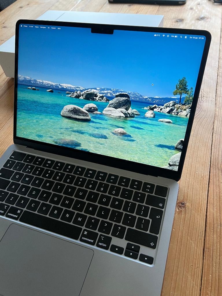 Apple Macbook Air M2 QWERTY, Informatique & Logiciels, Apple Macbooks, Comme neuf, MacBook, 13 pouces, Inconnu, 256 GB, 16 GB