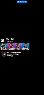 compte fortnite, Ophalen of Verzenden