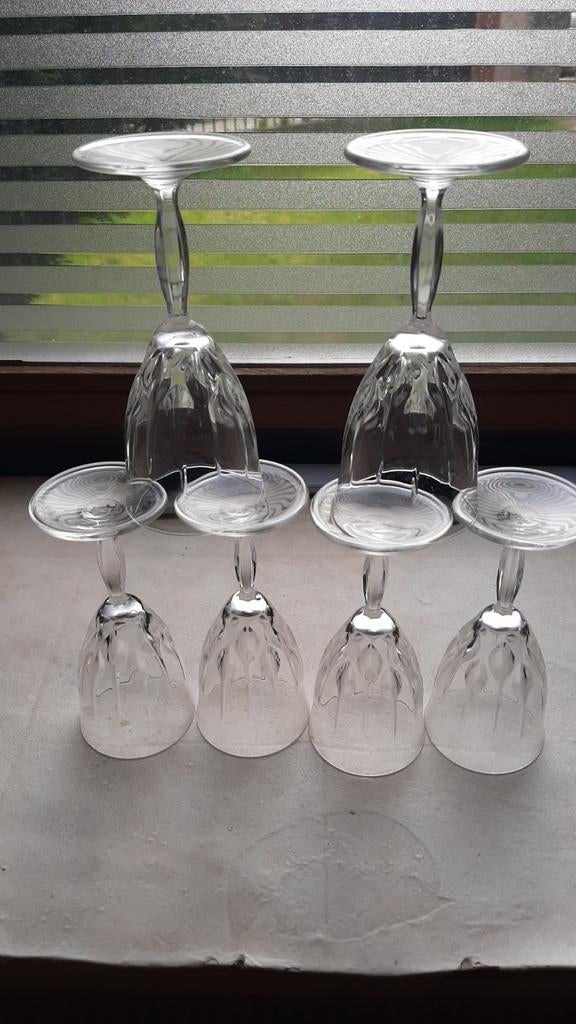 6 verres en cristal, Collections, Enlèvement