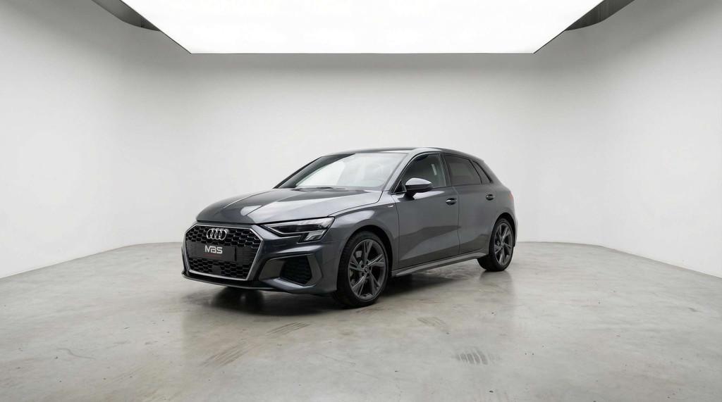 Audi A3 30 TDI S-LINE* AUTO* CAMERA* CARPLAY* (automatique), Cuir, Argent ou Gris, Achat, Euro 6