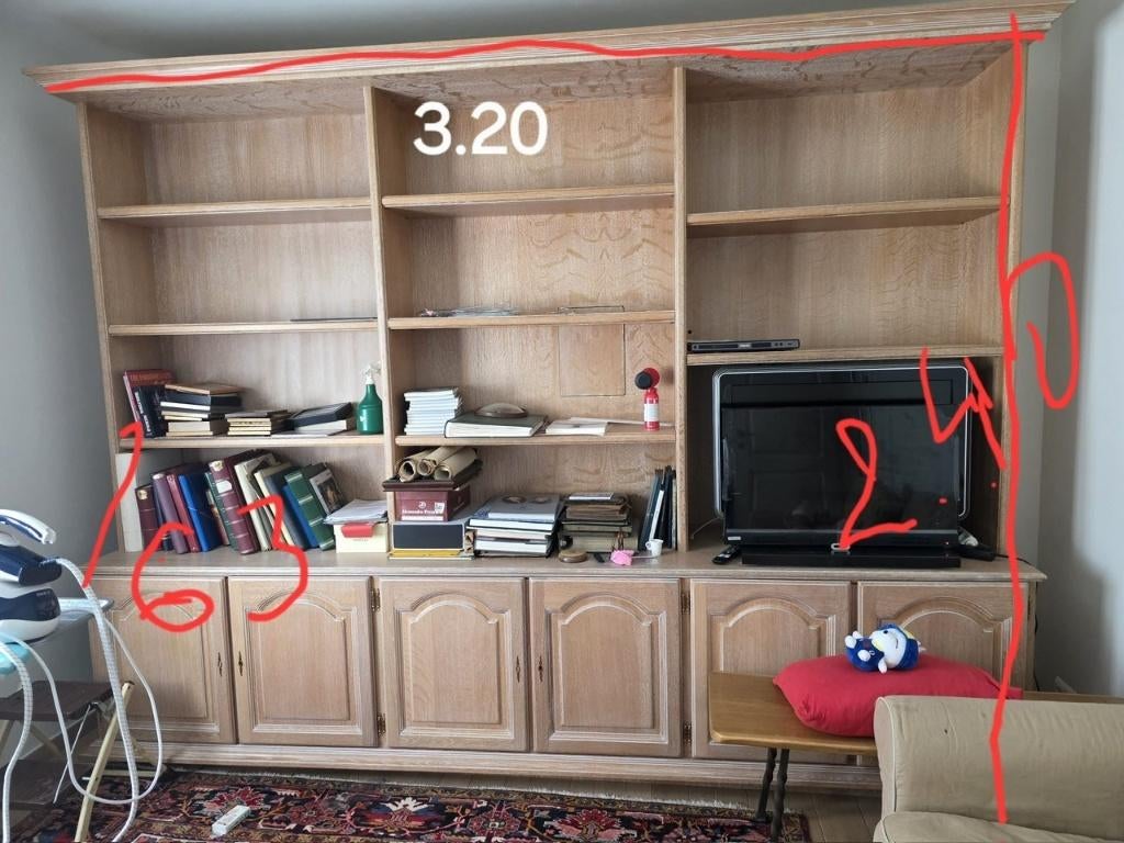 ARMOIRE EN CHÊNE, Maison & Meubles, Enlèvement