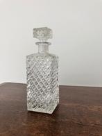 Glazen whiskey fles met dop, Antiek en Kunst, Ophalen