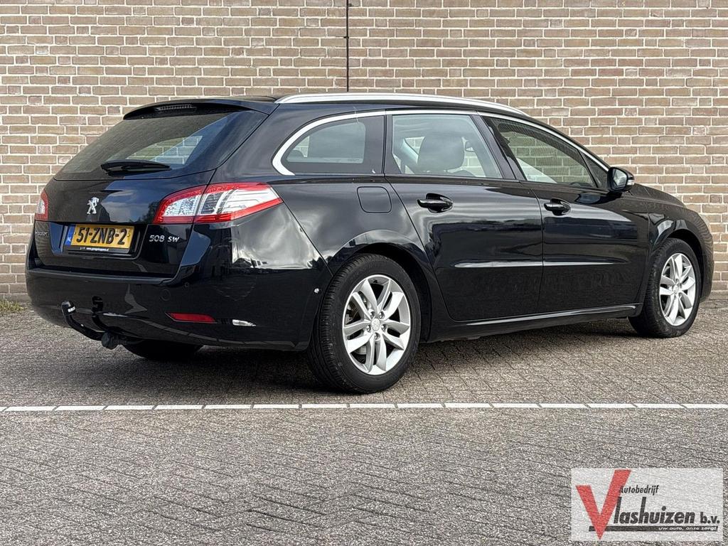 Peugeot 508 SW 1.6 THP Blue Lease Executive | Pano | Navi |, Zwart, Parkeersensor, Zwart, Bedrijf
